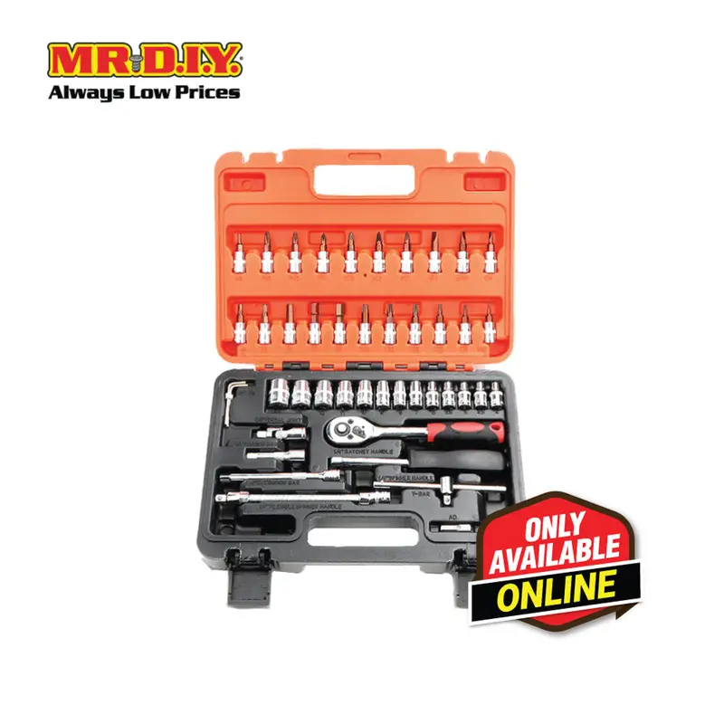 Socket Wrench Set 1/4" (46 Pcs) 1