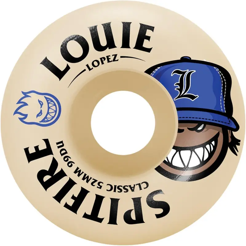 Spitfire Louie Lopez Burn Squad Skateboard Wheels | F4 Classic 52Mm 99A 1