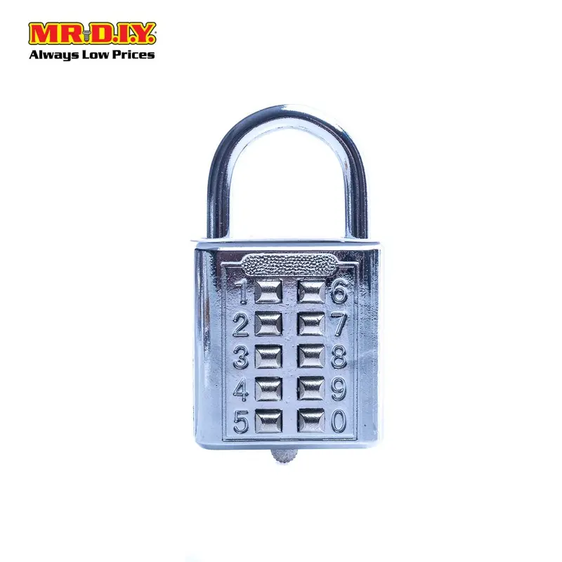 Stelar Push Button Combination Padlock (L40) 1