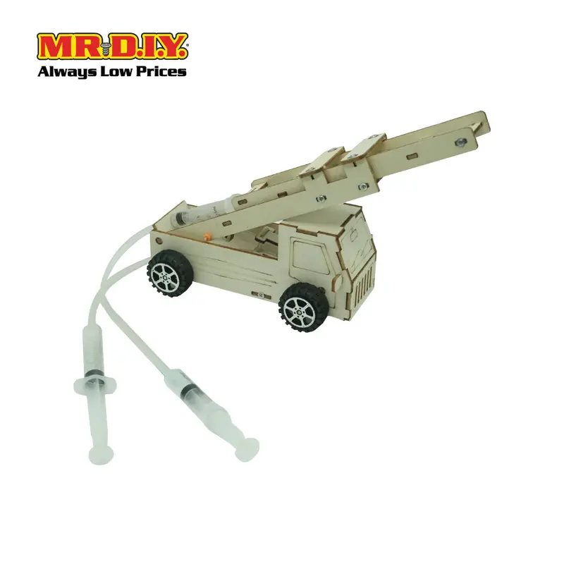 Stem Handmade Science Tinkering Kids Toys Fire Ladder Truck 1