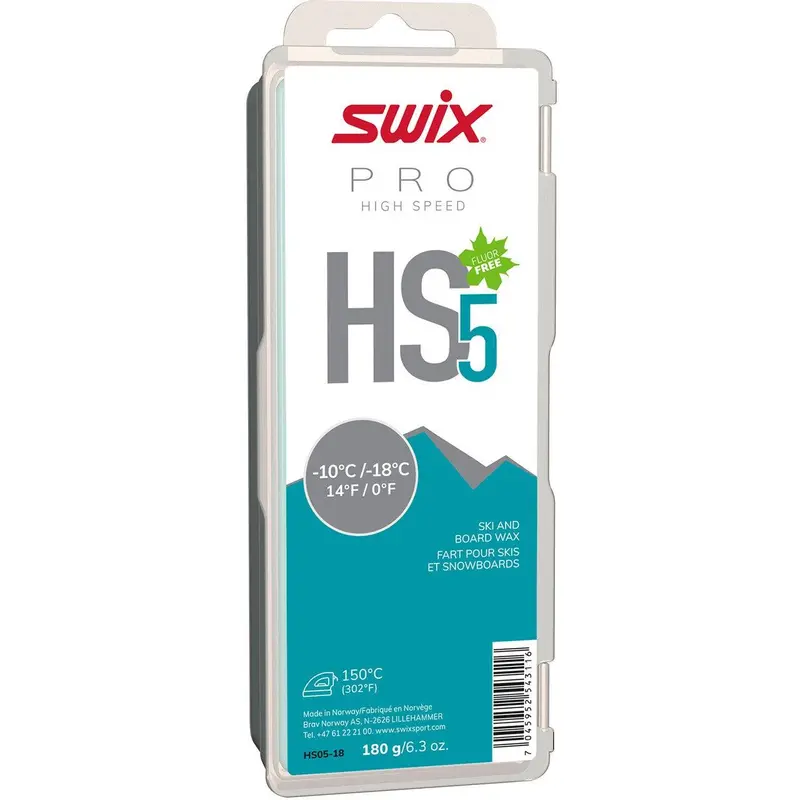 Swix Hs5 Turquoise -10°C/-18°C 180G 1