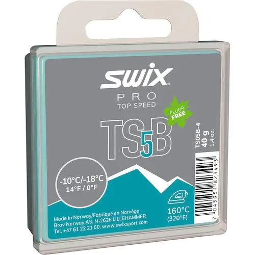Swix Ts5 Black -10°C/-18°C 40G 1