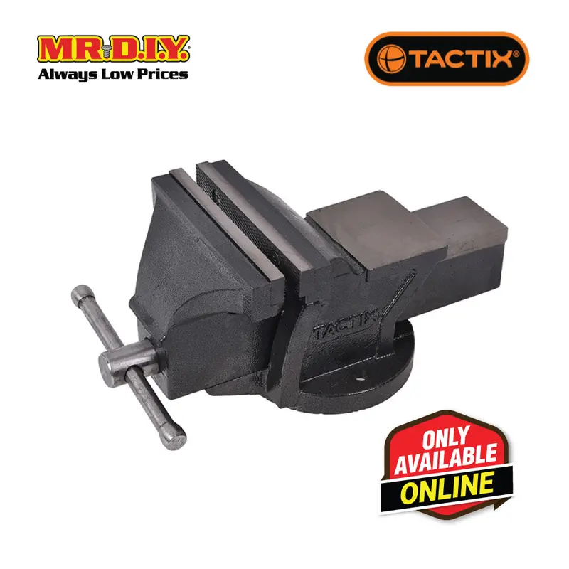 Tactix Bench Vise Fixed Base (8 Inch) 1