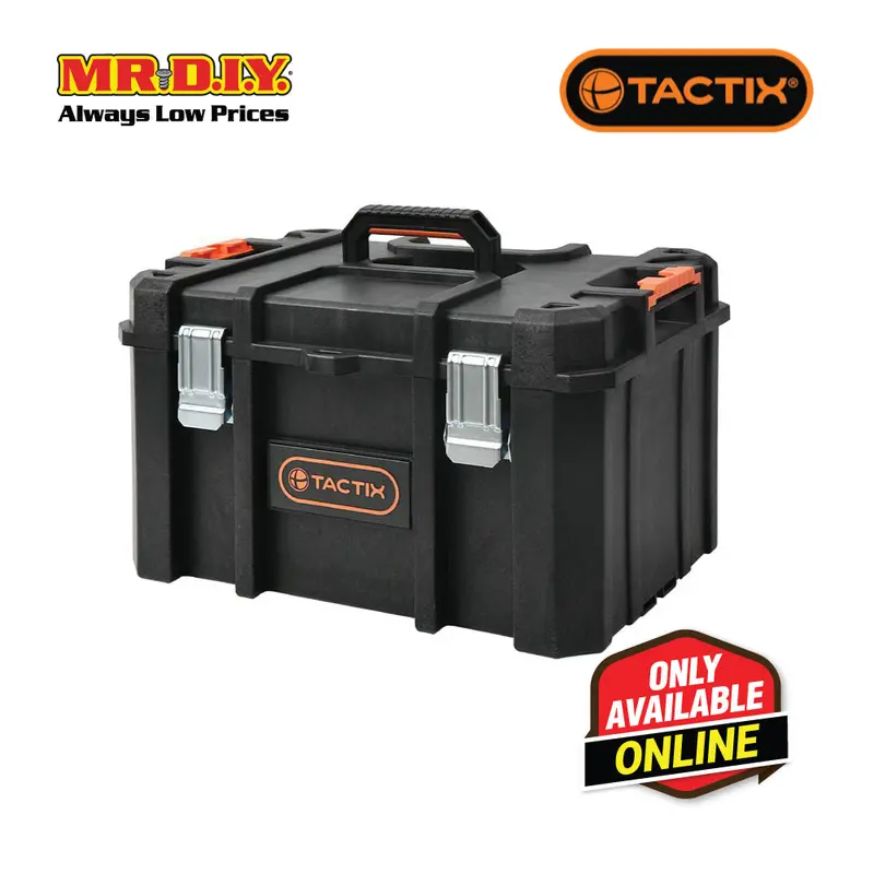 Tactix Mid Tool Box With Tool Organizer 1