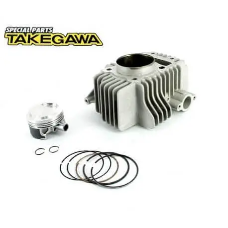 Takegawa 138Cc +R/V2 Replacement Cylinder & Piston Kit - Klx110 1