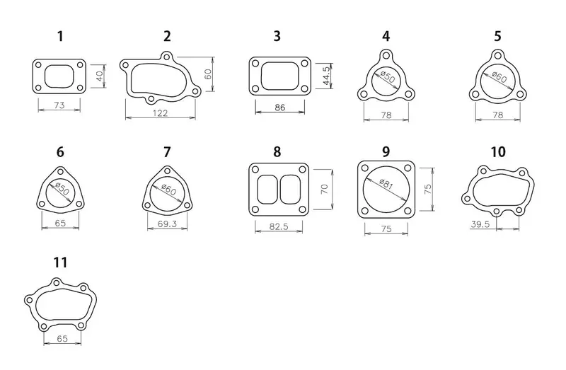 Td05 Turbine Outlet Flange (Act) - (11900031) 1