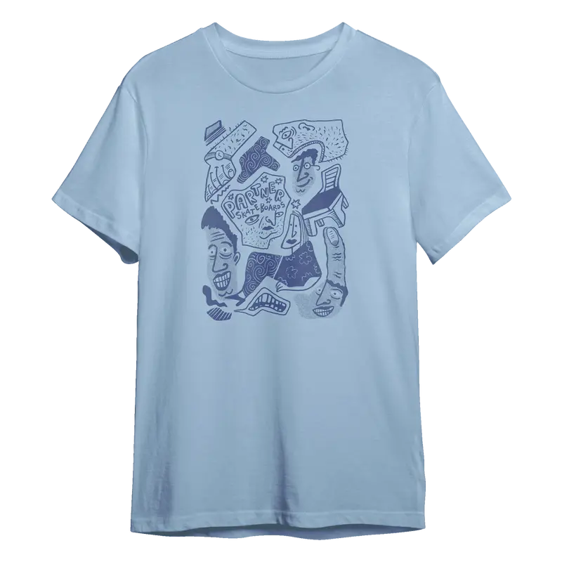 The Shape T-Shirt (Blue) 1