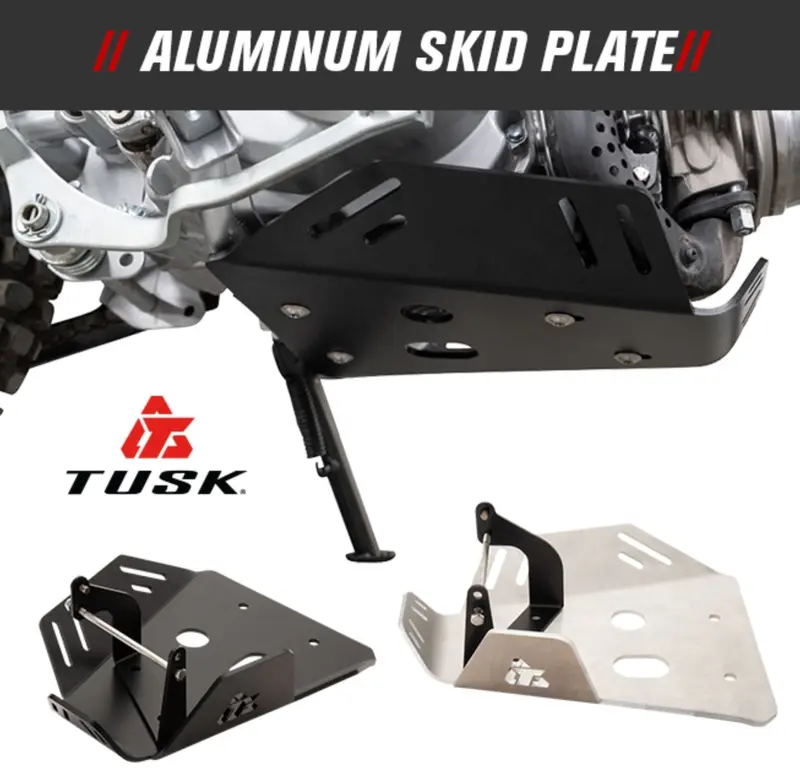 Tusk Aluminum Skid Plate - 13-Present Crf110f 1