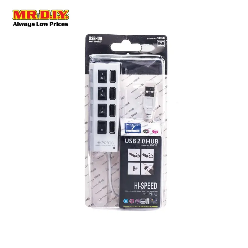 Usb Hub 4-On/Off 2.0 1