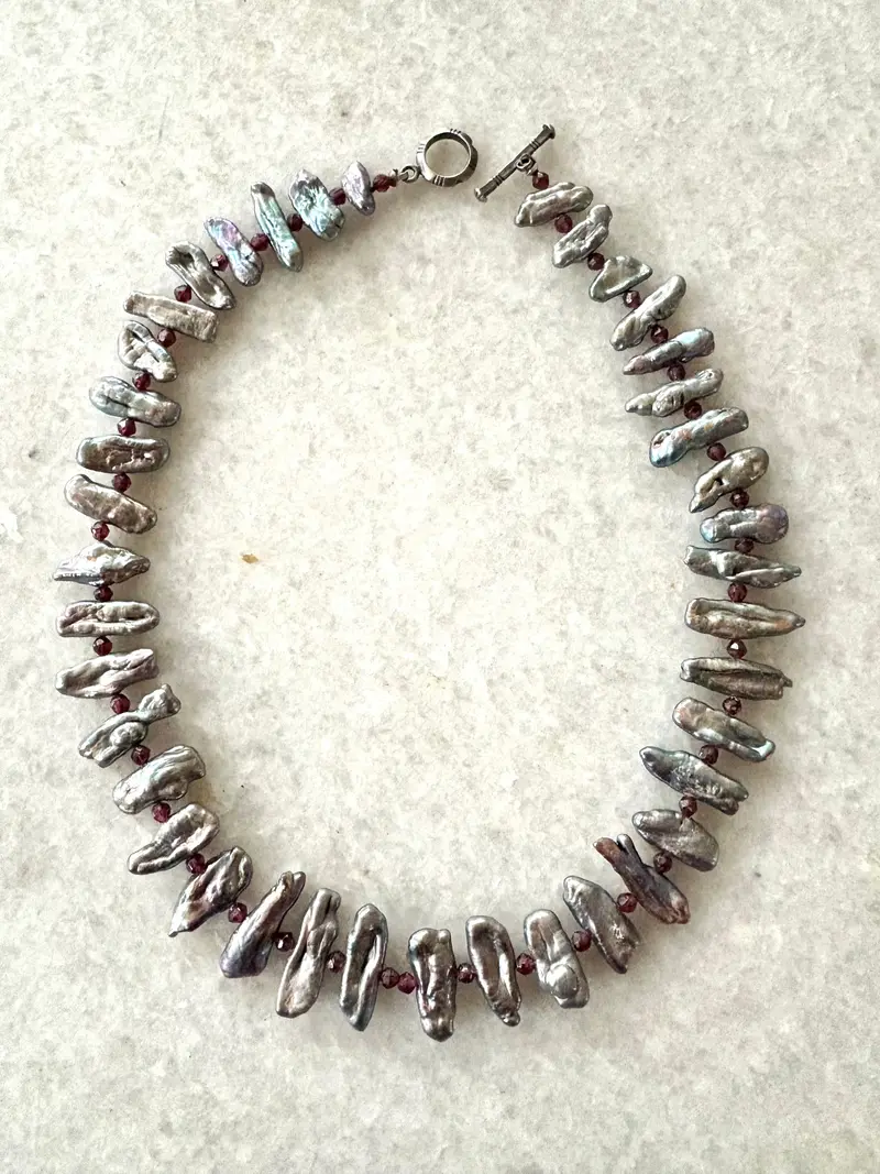 Vintage Freshwater Pearl Necklace 1
