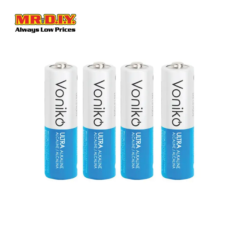 Voniko Alkaline Battery Aaa 1.5V (4Pcs) 1