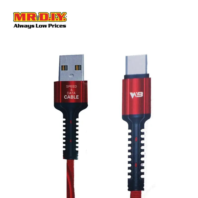 Wb Fast Charge Cable 2.4A Type C (2M) 1