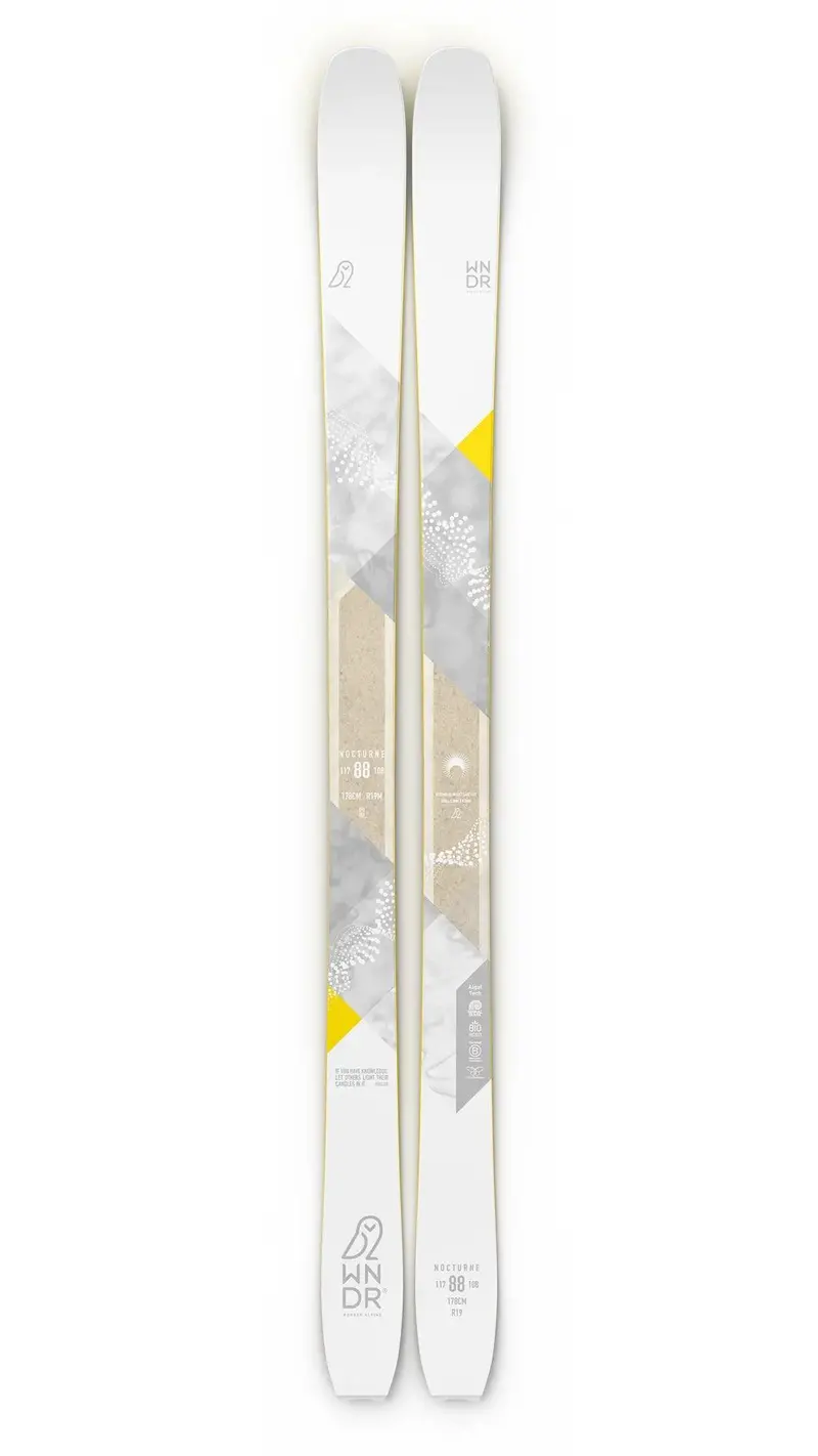 Wndr Nocturne Camber 88 Ski 2024 1