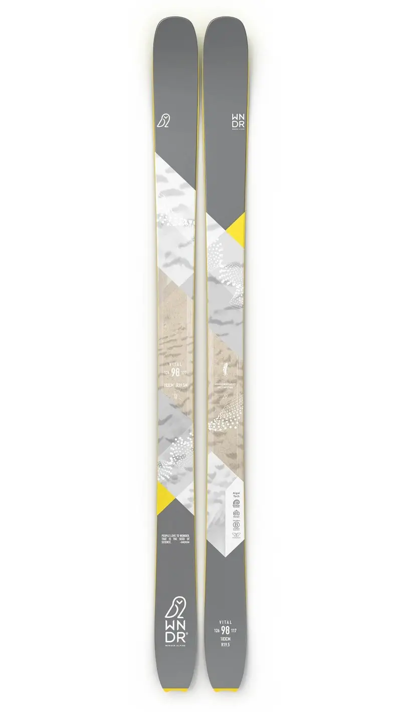 Wndr Vital Camber 98 Ski 2024 1