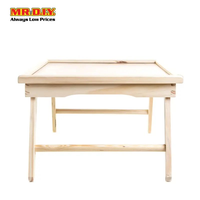 Wood King Of World Laptop Table 50*32Cm (Wood) 1