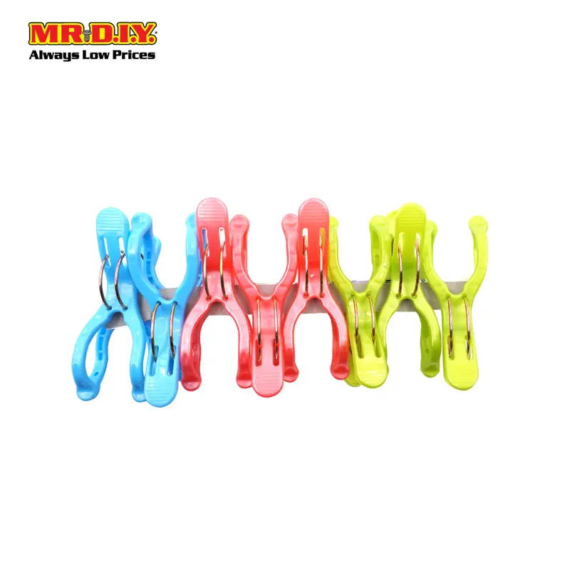 Xusheng Plastic Clothes Pegs (6Pcs) 1