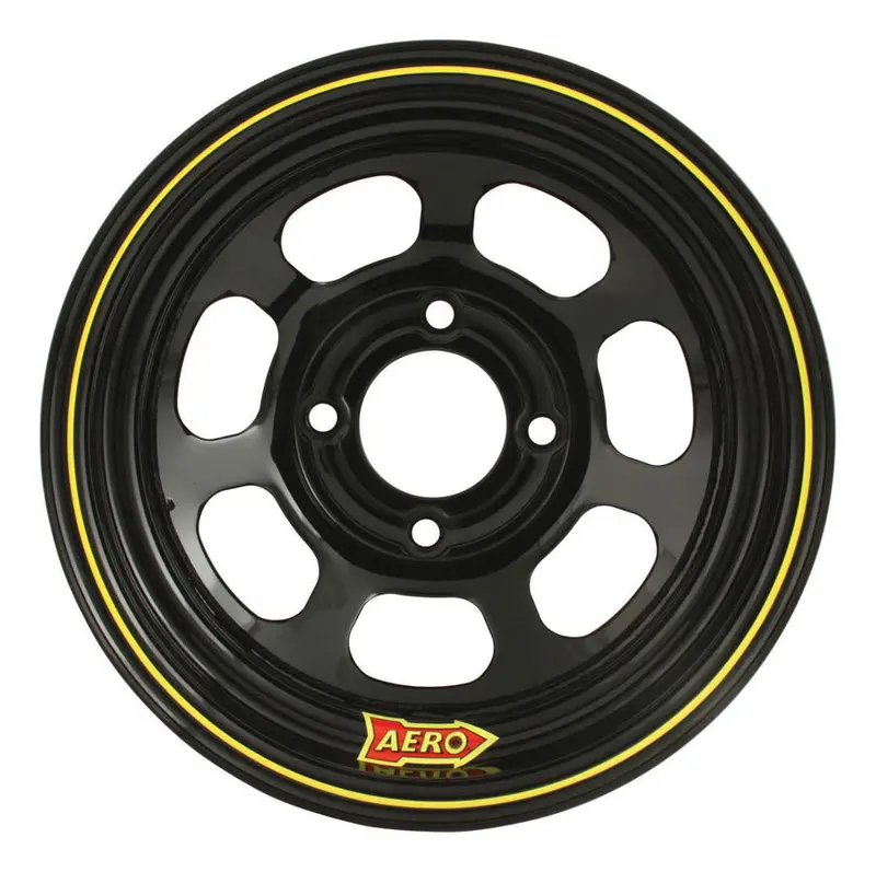 Aero Race Wheels 30-184230 13X8 Drag Wheel – 3" Backspace, 4.25" Center Bore, Matte Black Finish 1