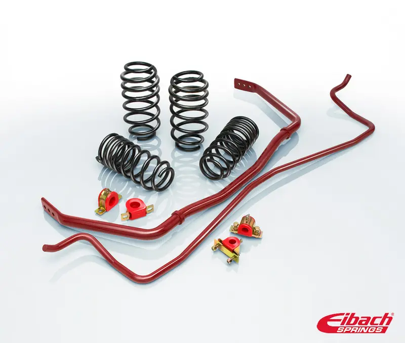 Eibach Pro-Kit Lowering Springs With Stabilizer Bar Kit – Precision Tuned (35115.880) 1