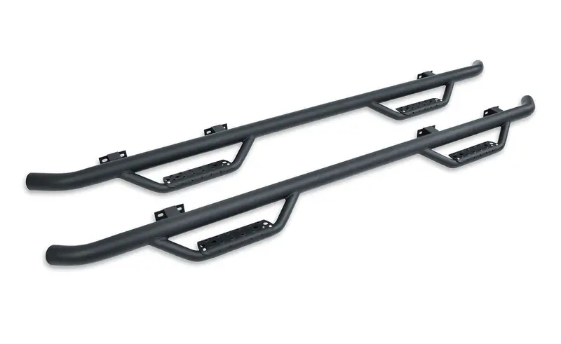 Go Rhino D24411T Dominator Classic Side Steps – Textured Black, Full-Length Mounting Kit Included 1