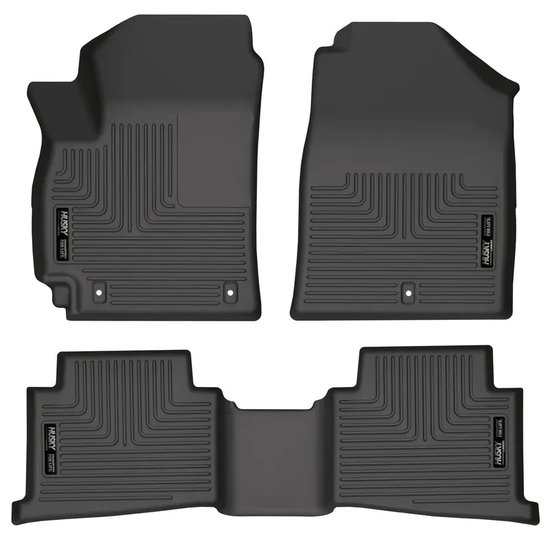 Husky Liners Weatherbeater Floor Mats – Full-Coverage Front And Rear Protection, Model 96711 1