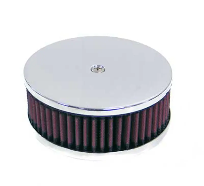 K&N Round Air Filter Assembly – Reusable High-Flow Design, Direct Replacement (60-1331) 1
