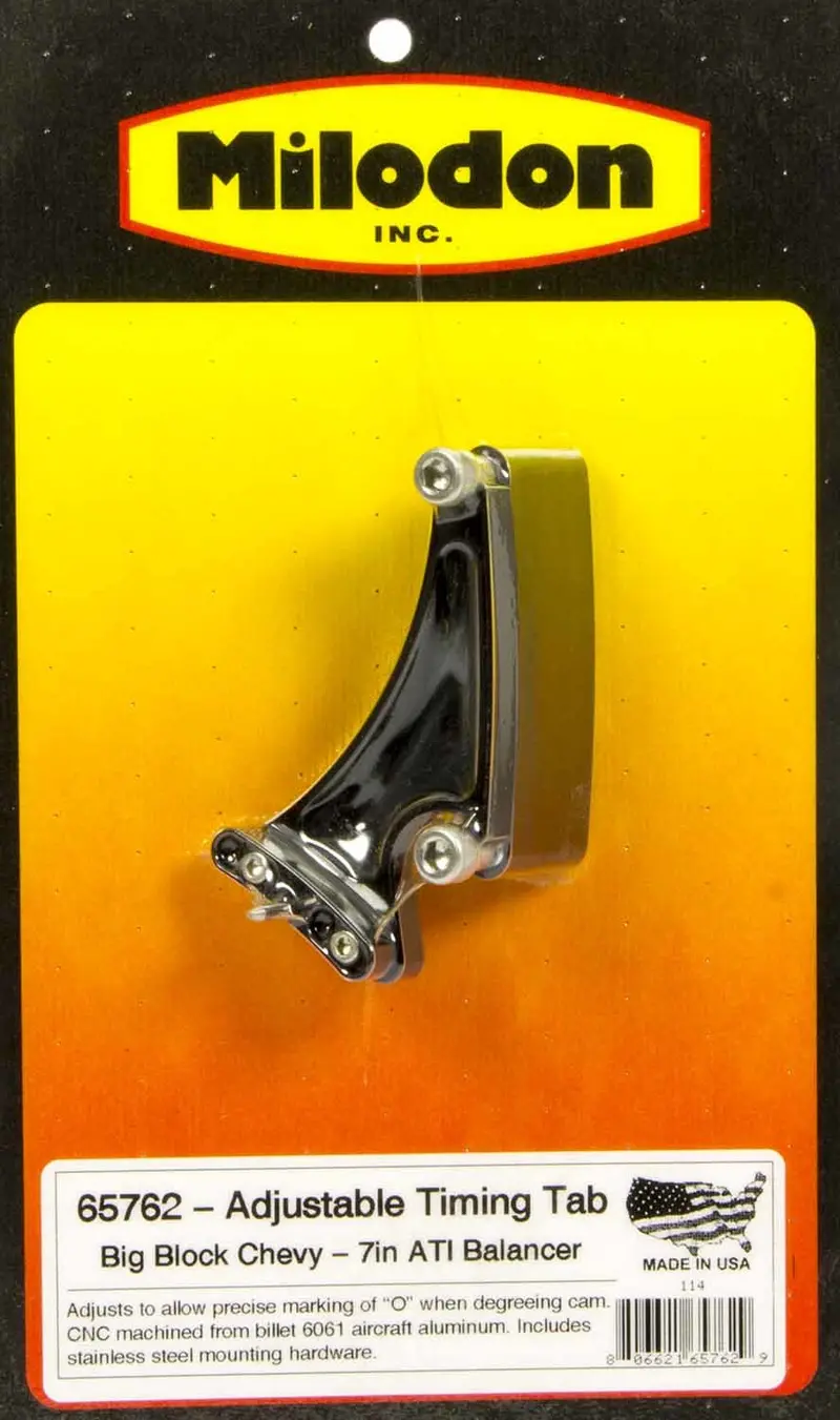 Milodon 65762 Bbc Timing Pointer Compatible With 7.074" Ati Harmonic Balancer 1