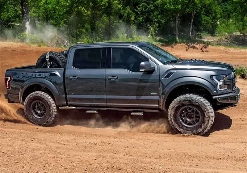 N-Fab Rkr Cab-Length Running Boards With Dual Steps For Ram 1500 (2009–2018) And Ram 2500/3500/4500/5500 (2010–2018) 1