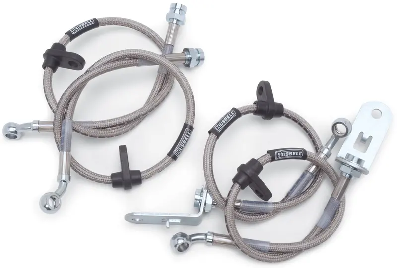 Russell Street-Legal Brake Line Kit – 4-Line Assembly, Part #686850 1
