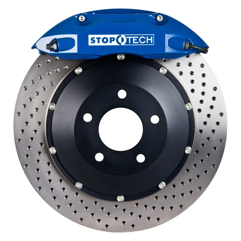Stoptech 83.657.4600.22 Big Brake Kit – Two-Piece Front Rotors With High-Performance Calipers 1