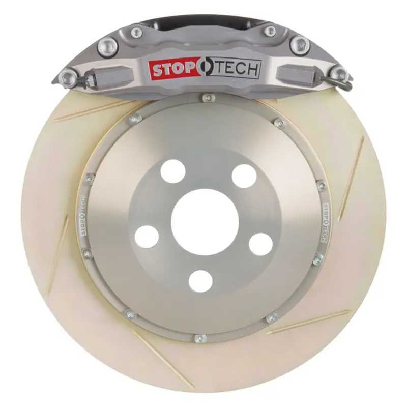 Stoptech Trophy Sport Front Big Brake Kit – Two-Piece Rotors & High-Performance Calipers 1