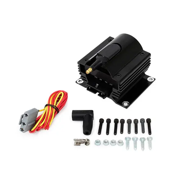 Top Street Performance E-Core Ignition Coil – 50,000-Volt Black Square Design (Jm6930Bk) 1