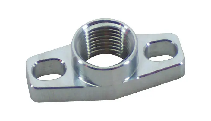 Vibrant Performance 2889 Oil Drain Flange; For Use W/Gt Series Ball Bearing Turbochargers; 1