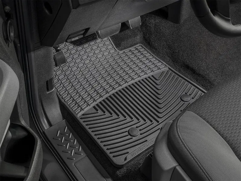 Weathertech W190 All-Weather Front Floor Mats – Custom-Fit, Heavy-Duty Rubberized Protection 1
