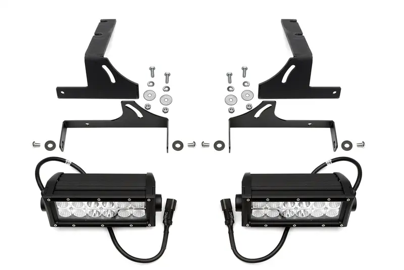 Zroadz Z385731 Rear Bumper Led Light Bar Mount – Supports Dual 6-Inch Straight Bars 1